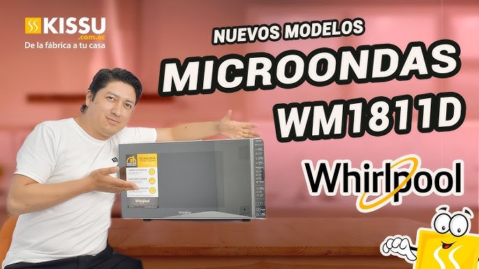 Horno de microondas con grill Whirlpool modelo WM2811D