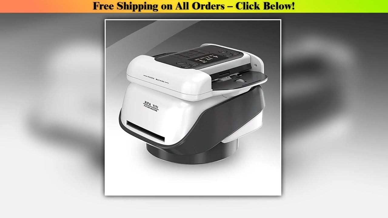 2400mAh Automatic Cards Dealer Machine 360 Rotating Electric Cards Shuffler Poker Card Dispenser