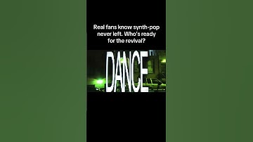 The revival of synth pop is here #synthpop #musician #newmusic