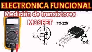 Cómo medir MOSFET correctamente
