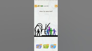 Draw 2 Save Level 255 Basketball Game Stickman Puzzle Short #gamer #gameplay2023 #gamer #draw2save