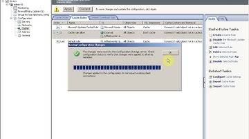 How to Create Cache in ISA Server 2006 Part3