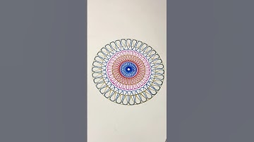 Beautiful ASMR Spirograph Art! #art #shorts #spirograph #trending #viralshorts #asmr #satisfying