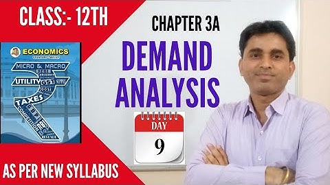 #Day 9 l Variation in Demand l Chapter 3 l Demand Analysis l Class 12th l As per New Syllabus