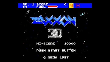 Zaxxon 3D (Master System YM2413 FM A) - BGM 07: Game Over Jingle