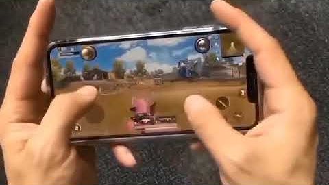 New Design Metal Joystick Trigger for Mobile Gaming, PUBG Mobile Trigger Demo, Fire button shooter