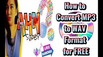 How to Convert MP3 to WAV Format for FREE