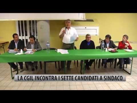 La CGIL incontra i sette candidati a sindaco