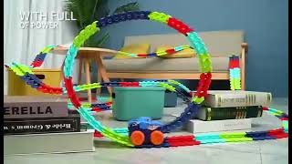 RAPID WORLD CAR TRACK SET TOY FOR KIDS ROUND FLAT PLAY MOVING CARS screenshot 4