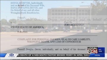 Widower files $2 million lawsuit against Memphis VA Hospital after his wife, an employee there, died