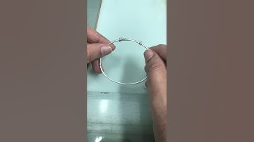 Spring diamond bangle