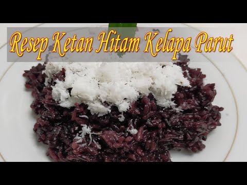 Ketan Gula Merah Kelapa