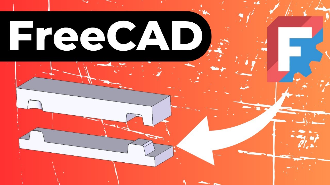 📐 How to Create a Negative Solid in FreeCAD | Step-by-Step Tutorial for Beginners