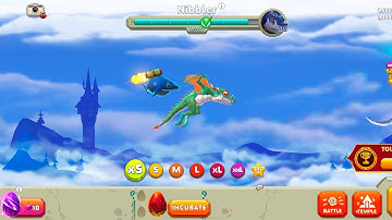 Hungry Dragon - Gameplay Walkthrough Part 1 - Nibbler (iOS, Android)