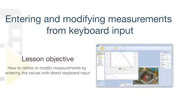 CerTus-HSBIM Tutorial - Entering and modifying measurements from keyboard input - ACCA software