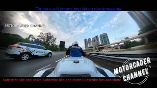 ESKOT POLIS:KAWASAKI GTR 1400 POLICE OUTRIDER jspt pdrm motorcade team