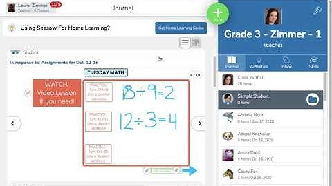 How to Comment on Student Work in Seesaw