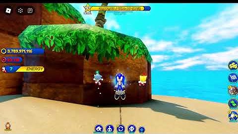 Getting to SOS Island in Sonic Speed Simulator