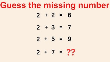 Missing Quiz #15 || #maths   #mathematics #mathpuzzlegame#math