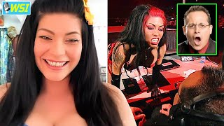 Shelly Martinez on Giving Joey Styles an Impromptu Lap Dance on ECW TV (
