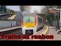 Trains at Ruabon!