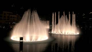 Dubai Fountain Show at Burj Khalifa Lake