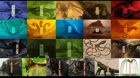 ALL TITAN ROARS IN MONSTERVERSE (PART - 2)