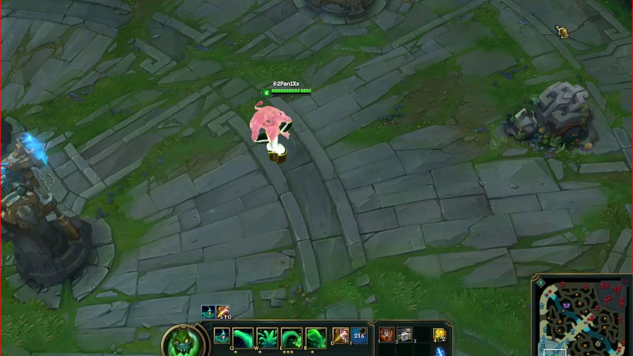 League of Legends Zac Custom skin Majin Buu