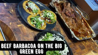 Beef Chuck Barbacoa slow smoked to perfection on the Big Green Egg by dark side of the grill 367 views 2 months ago 19 minutes