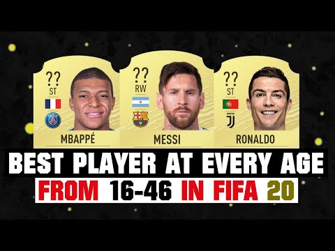 Fifa 20 Best Player At Every Age From 16 46 Ft Messi
