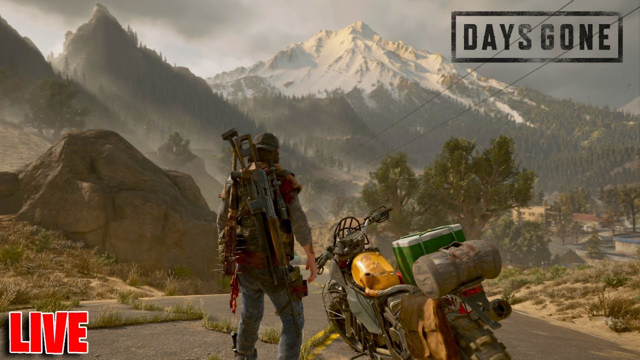 DAYS GONE WALK THROUGH LIVE!