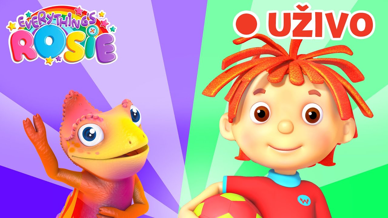 🔴| UŽIVO: Rosijine avanture u HD! ✨ Crtaći za decu, gledajte bilo kada