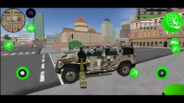 Army Stickman Rope Hero Mafia Gangster Crime City#06 + Fight Giant Stickman - Android Walkthrough..