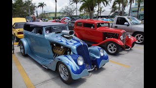 CAR SHOW AT FORT MYERS BEACH FLORIDA 4/24/2023