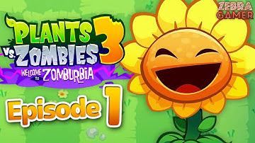 Plants vs. Zombies 3: Welcome to Zomburbia Gameplay Walkthrough Part 1 - New! Crazy Dave