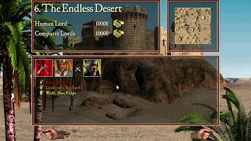 Stronghold Crusader Mission 6. The Endless Desert