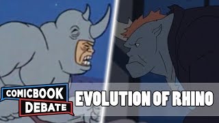 Evolution Of Rhino In Cartoons In 4 Minutes 2018