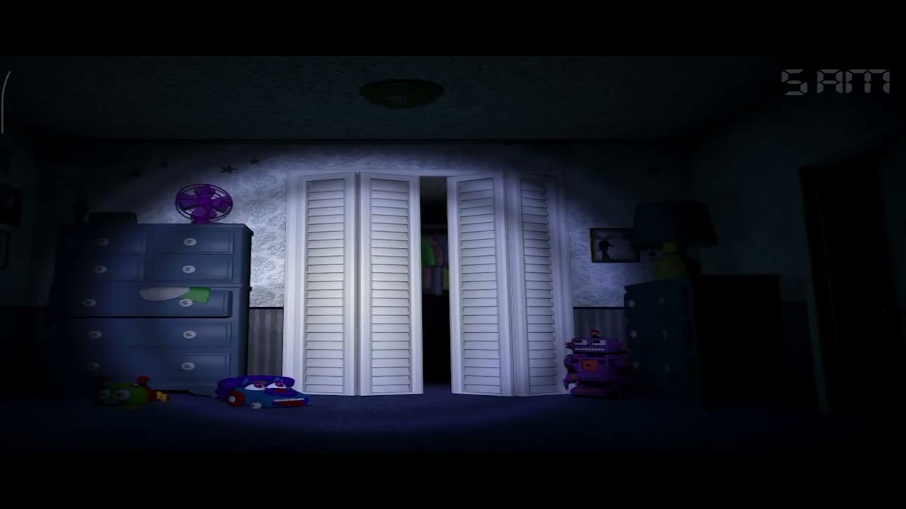 Fnaf 4 noche 7 completa Nightmare 