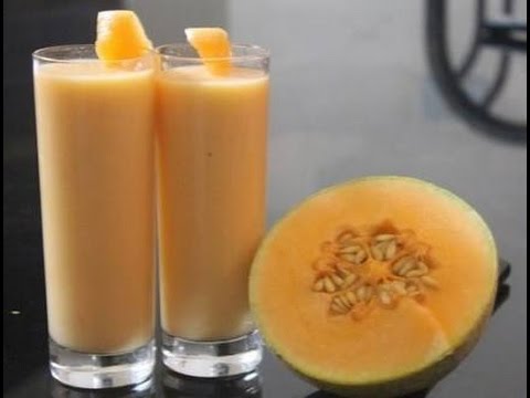 How to make melon juice. 