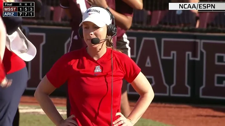 Caitlin Lowe gets emotional after Arizona secures ...