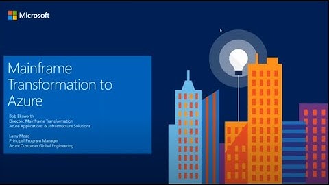Mainframe Transformation to Azure