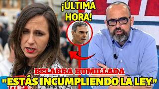 🔥 RISTO DEJA en RIDÍCULO a BELARRA: "ESTÁS INCUMPLIENDO LA LEY" en DIRECTO en TV 🔥