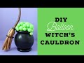DIY Balloon Witch’s Cauldron