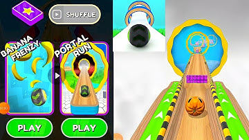NEW GOING BALL CARD SHUFFLE PORTAL RUN GAMEPLAY WALKTHROUGH ( ANDROID & IOS GAMEPLAYS )