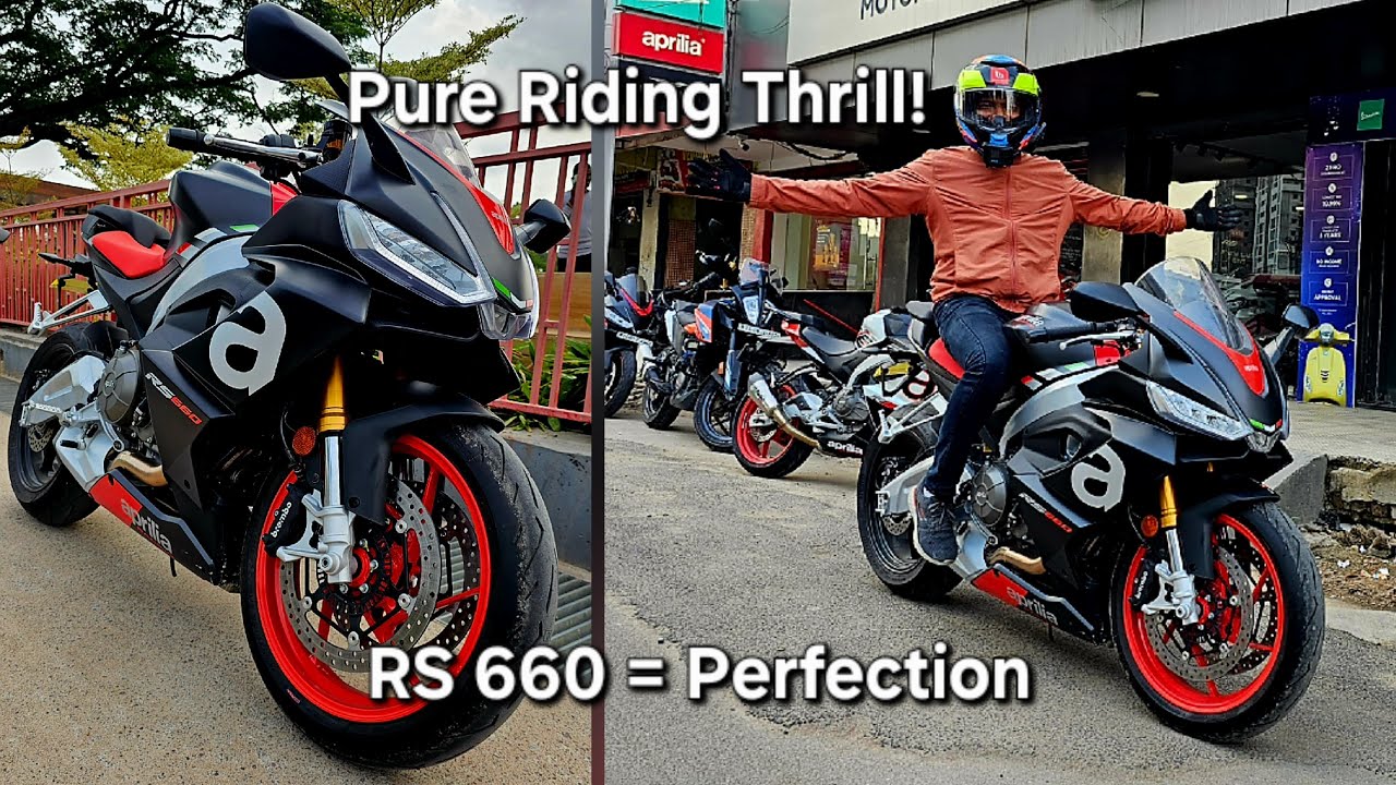 🔥Riding the Aprilia RS 660 – Pure Adrenaline in the Middleweight Class!🔥