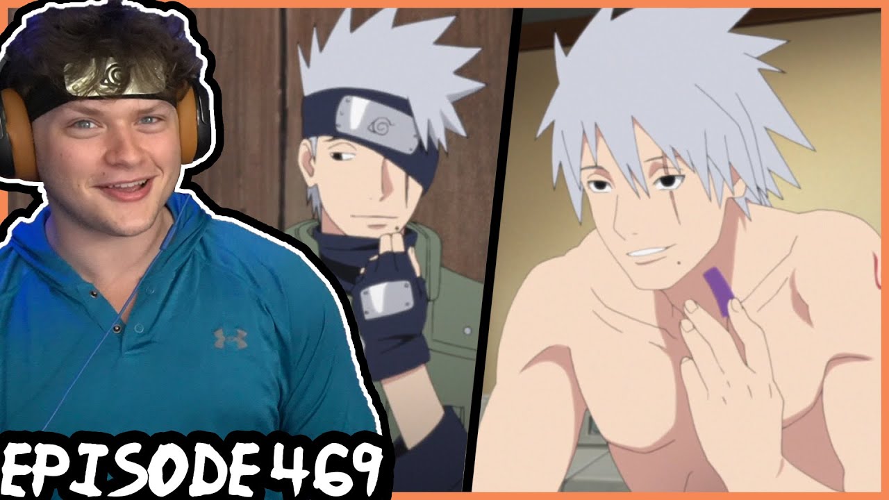 Kakashi's Face Reveal In Episode 469 Of Naruto Shippuden