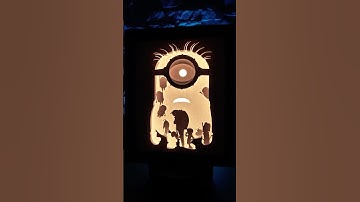 Despicable Me DIY Lightbox 💡