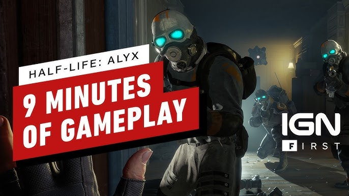 Half-Life Alyx Trailer Showcases Potentially Revolutionary VR Controls