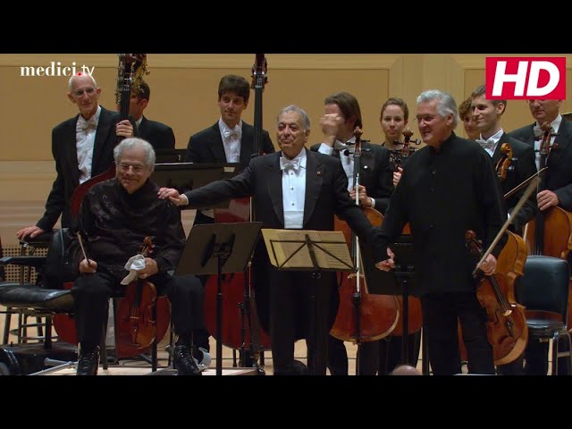 Mozart - Concertone pour 2 violons & orch: Finale : I.Perlman, P.Zukerman / Philh Israel / Z.Mehta