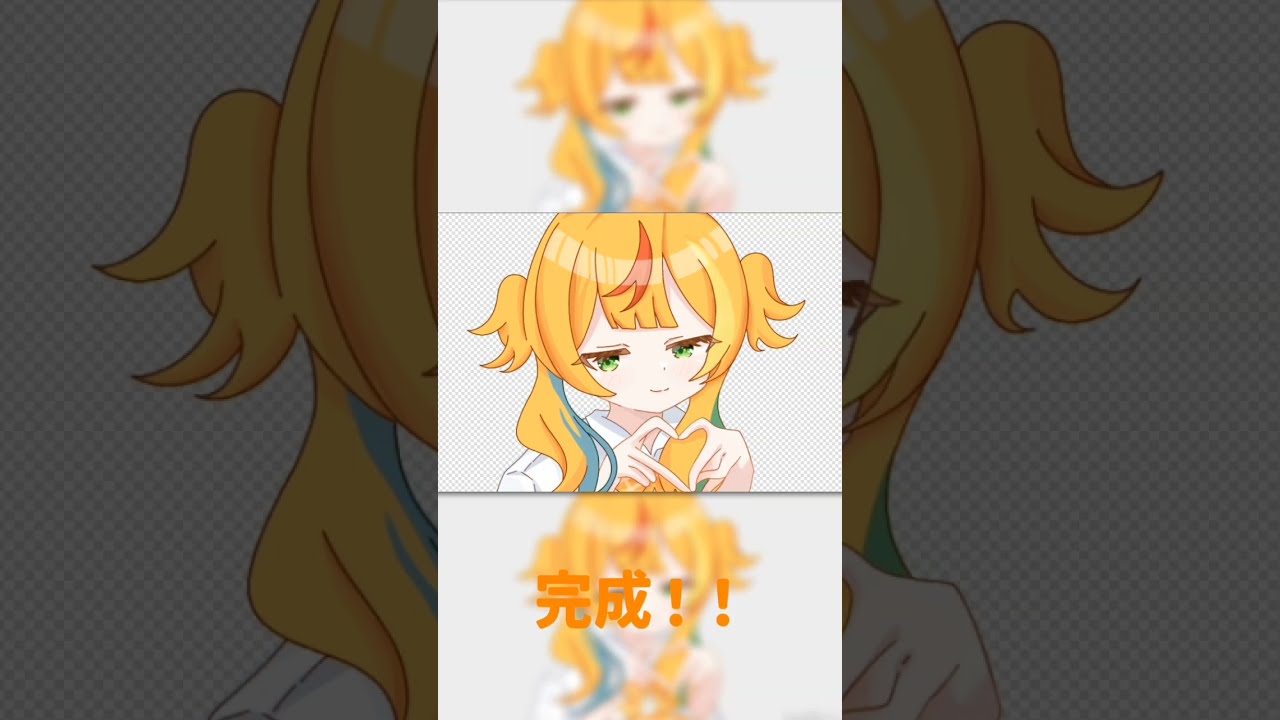 小廻こまさんチェリーポップMVイラストタイムラプス